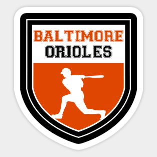 Baltimore Orioles Fans - MLB T-Shirt Sticker